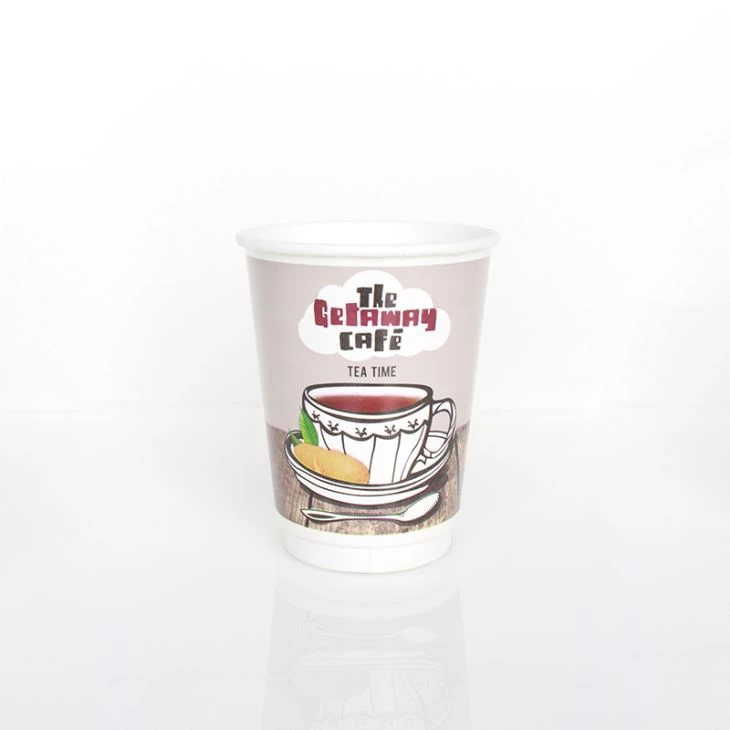Custom Logo Printed PLA Insulated Coffee Cups