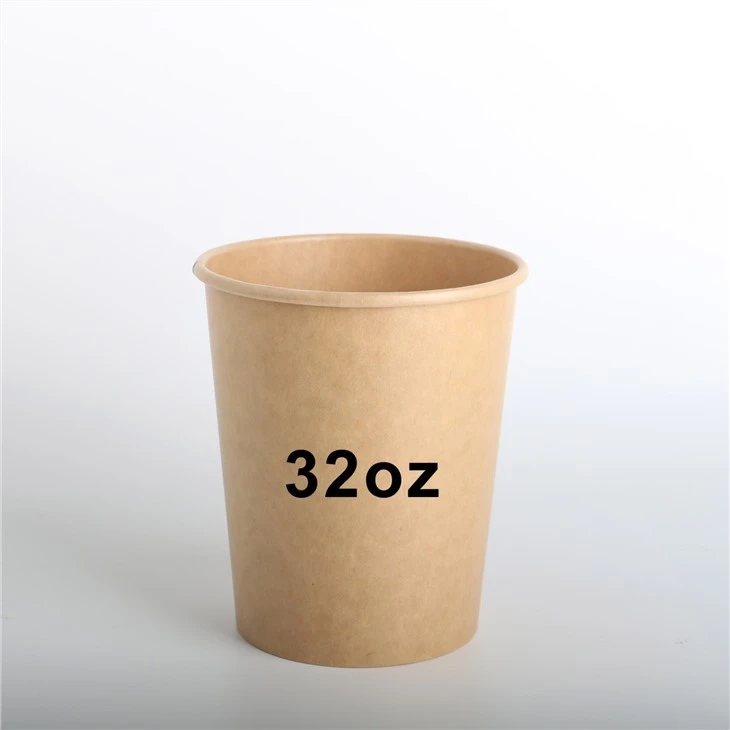Disposable Kraft Ice Cream Paper Bowl
