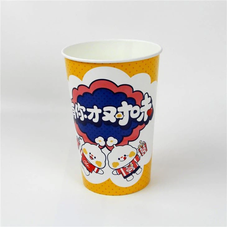 85oz Water Based Coating Paper Popcorn Buckets